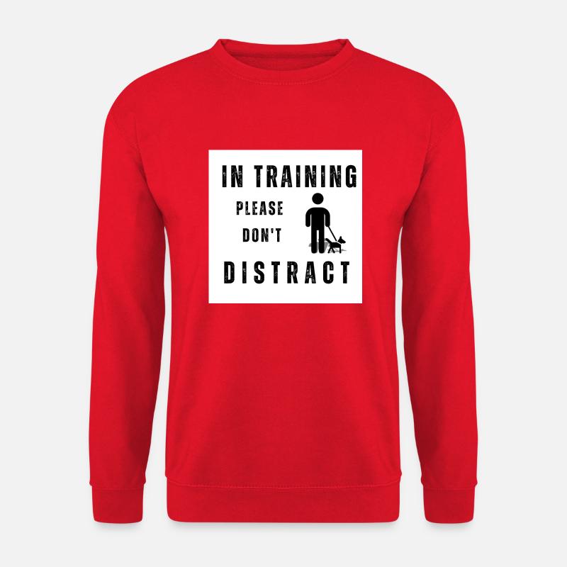 Hundetraining - Unisex Pullover - Rot