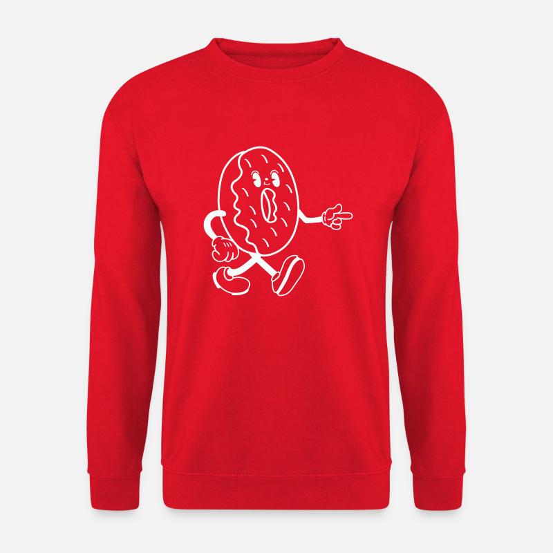 Donut Comic - Unisex Sweatshirt - red