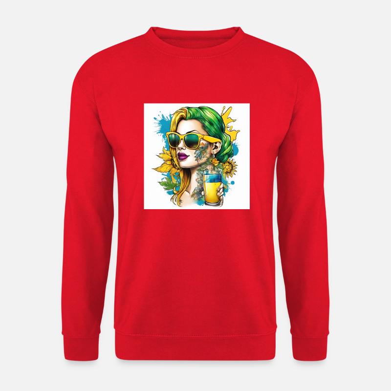 LEMONADE - Unisex Pullover - Rot