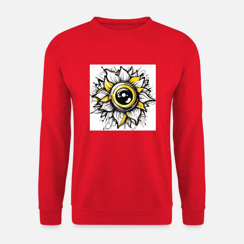 Eyed Sun - Unisex Pullover - Rot