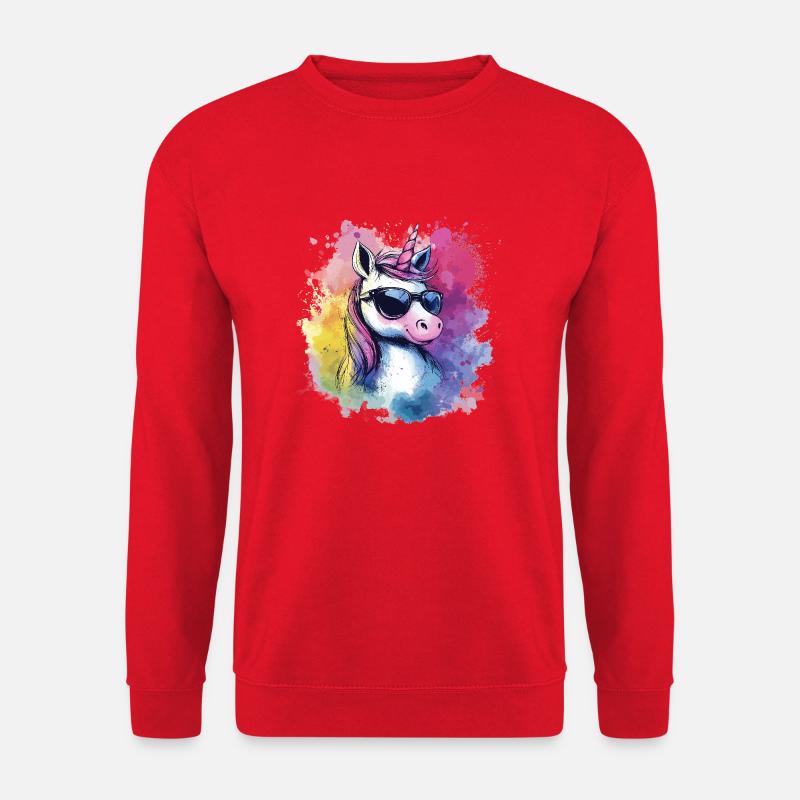 Einhorn Baby - Unisex Pullover - Rot