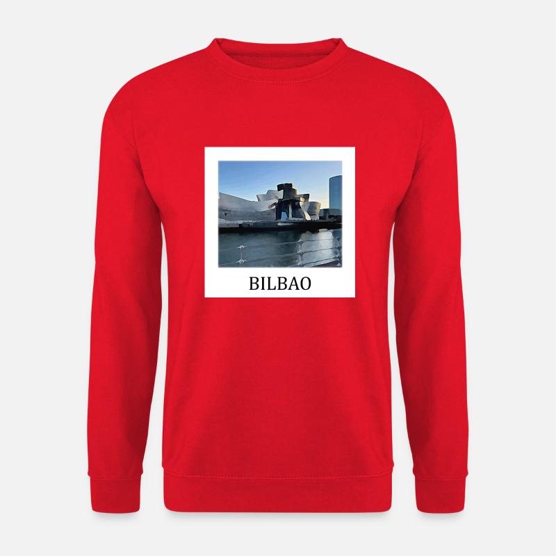 Bilbao - Unisex Pullover - Rot