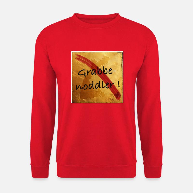 Homeland Baden: Grabbenoddler! - Unisex Pullover - Rot