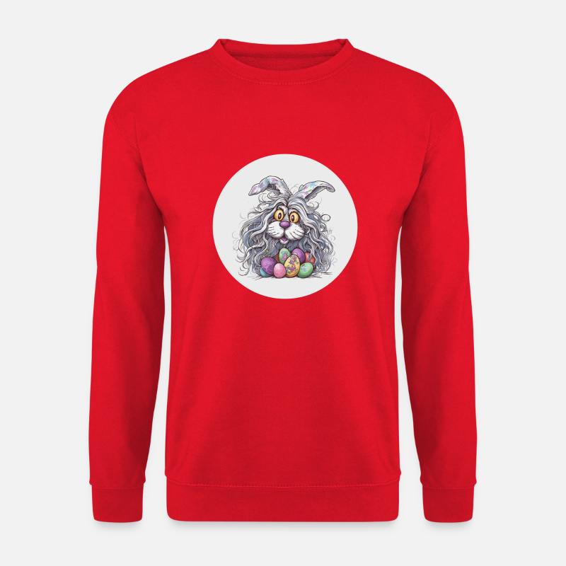 Osterhase - Unisex Pullover - Rot