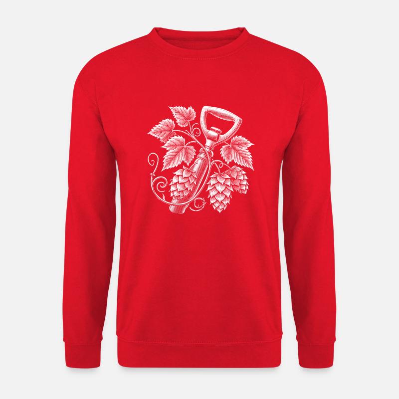 Hops - Unisex Sweatshirt - red
