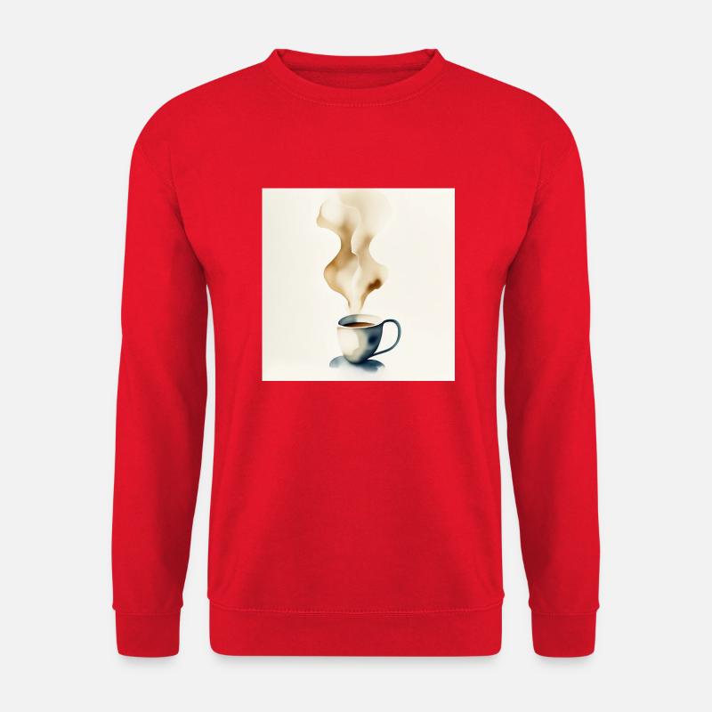 Kaffeetasse - Unisex Pullover - Rot