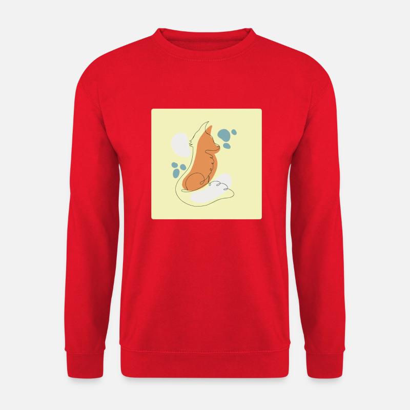 Fuchs - Unisex Pullover - Rot