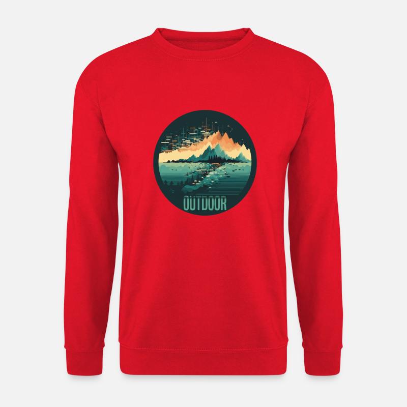 Outdoor - Unisex Pullover - Rot