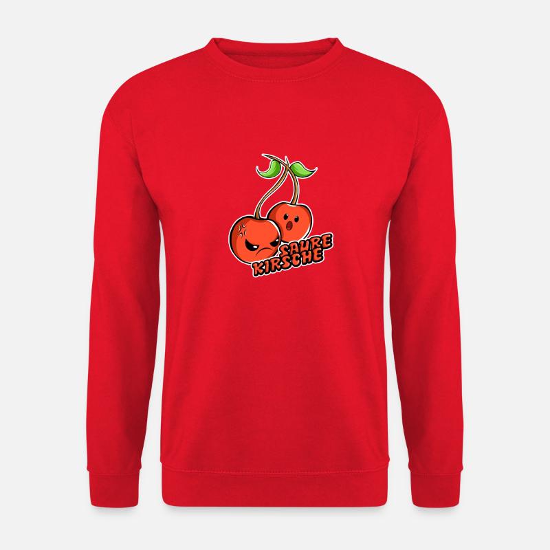 Saure Kirsche - Unisex Pullover - Rot