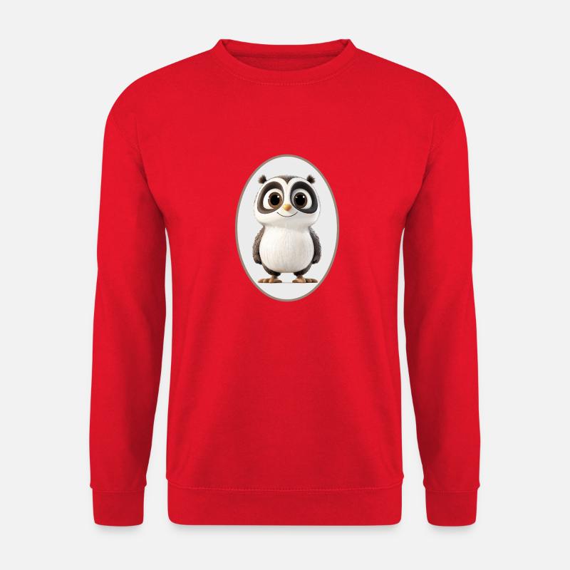 Panda - Unisex Pullover - Rot