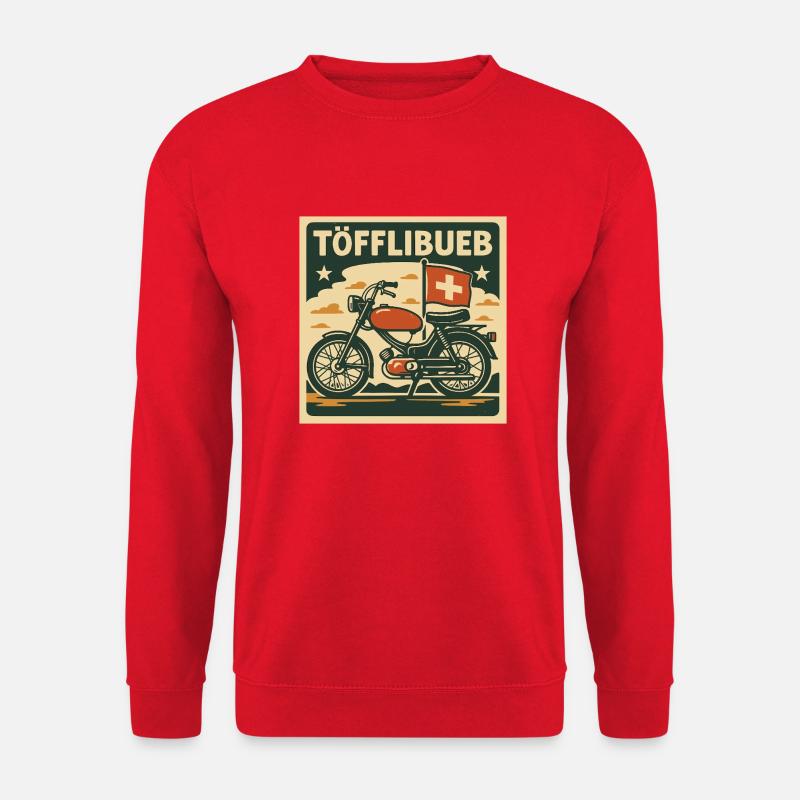 Töfflibueb - Unisex Pullover - Rot
