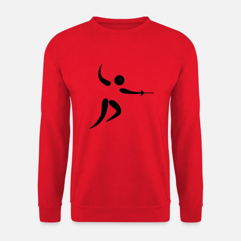 fencing os - Unisex Pullover - Rot