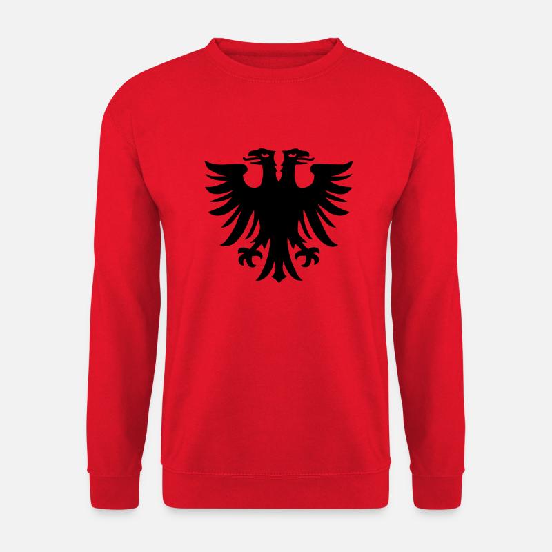 double-headed eagle - Unisex Sweatshirt - red