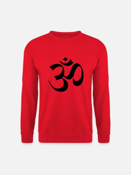 om_zeichen__f1 - Unisex Sweatshirt - red
