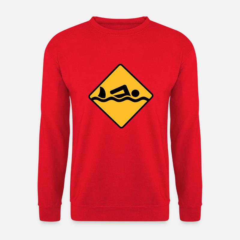 schwimmen - Unisex Pullover - Rot