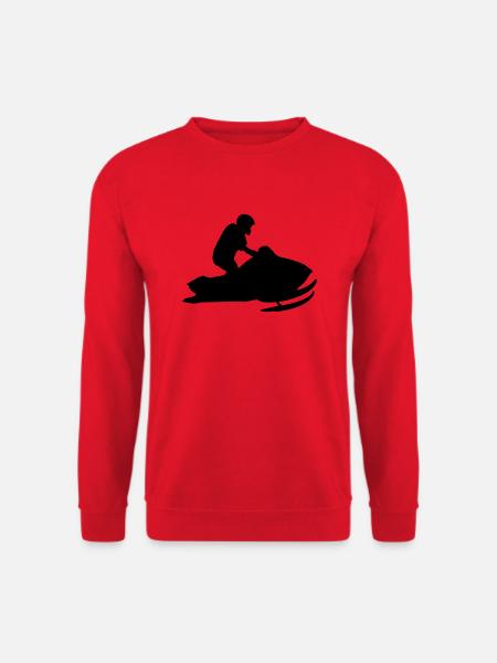 snowmobile - Unisex Sweatshirt - red