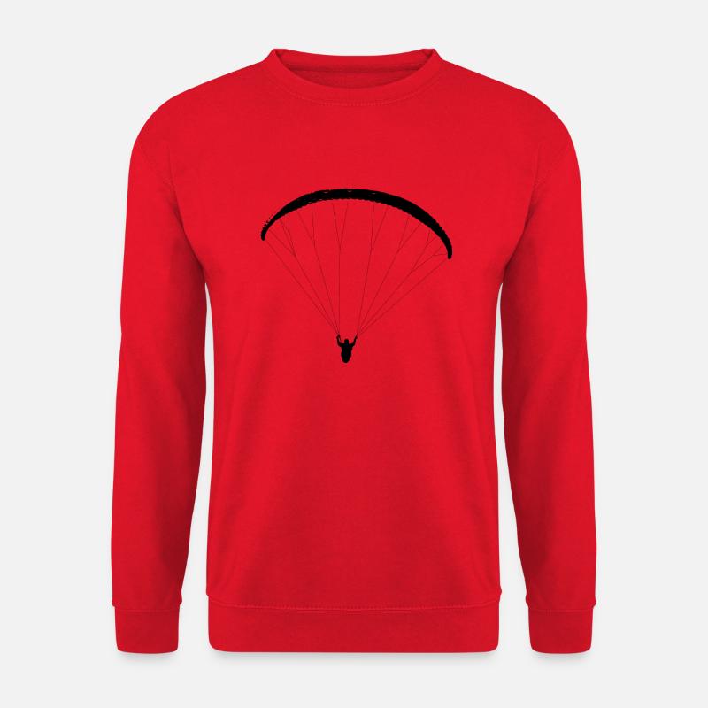 Paraglider - Unisex Pullover - Rot