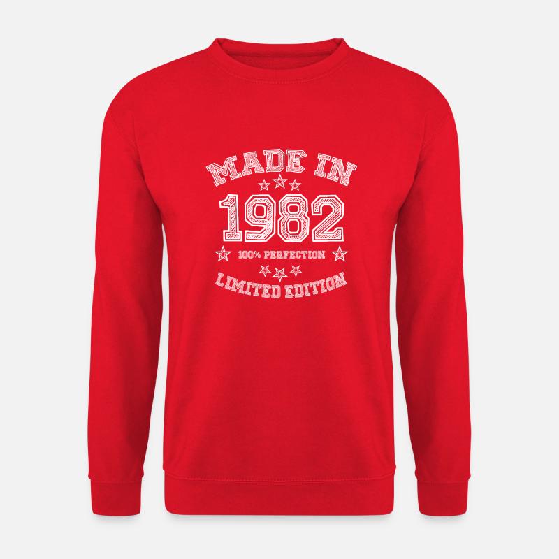 Made in 1982 Limited Edition - Unisex Pullover - Rot