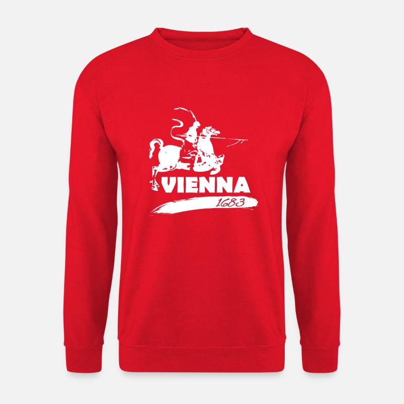Schlacht bei Wien 1683 - Unisex Pullover - Rot
