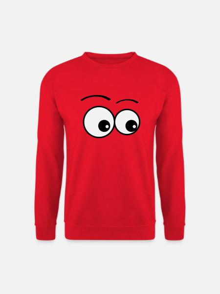 eyes - Unisex Sweatshirt - red