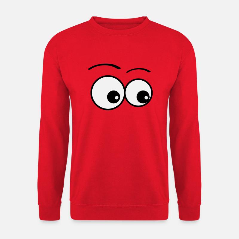 eyes - Unisex Sweatshirt - red