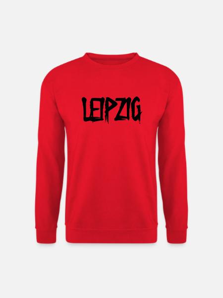 Leipzig - Unisex Pullover - Rot