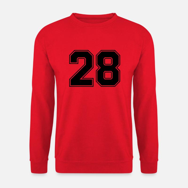 28 - Unisex Pullover - Rot