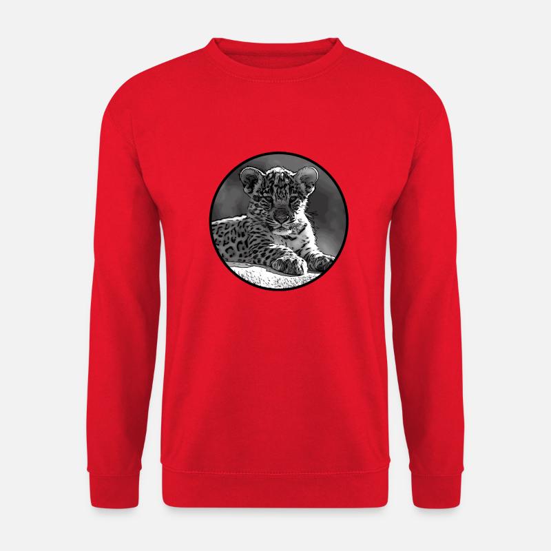 Baby-Jaguar - Unisex Pullover - Rot