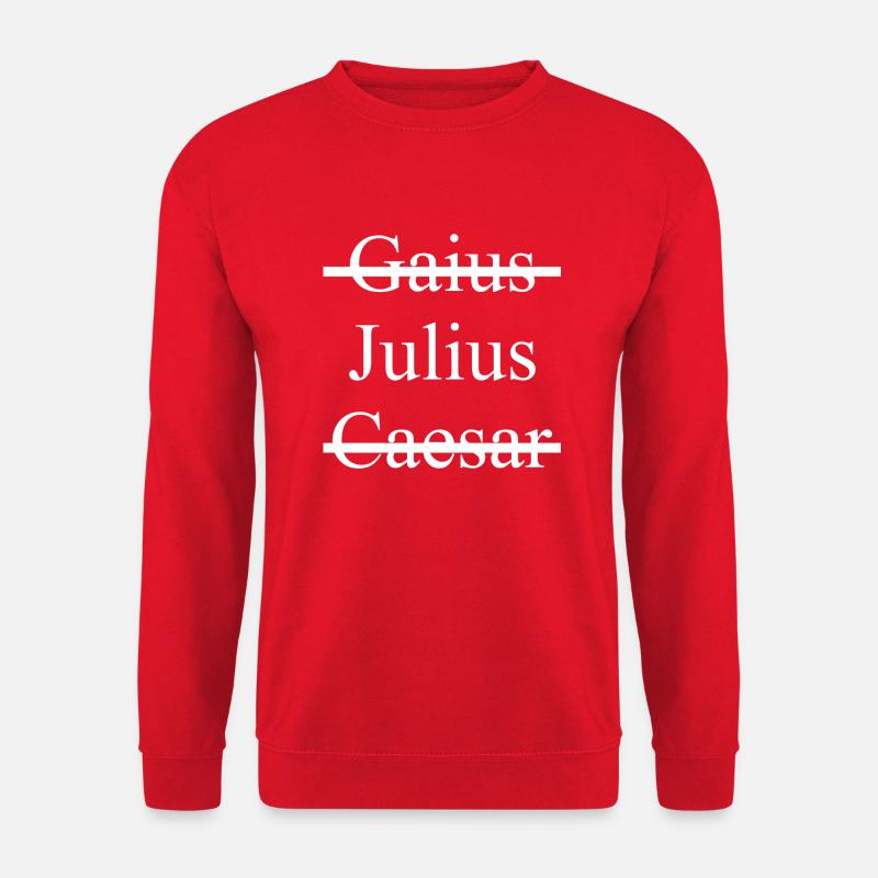Julius - Unisex Pullover - Rot