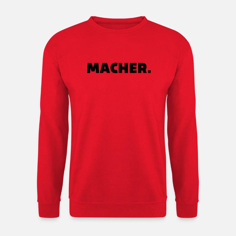 MACHER. - Unisex Pullover - Rot