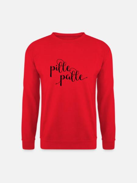 pille palle - Unisex Pullover - Rot