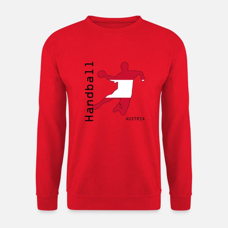 Handball - Team Österreich - Unisex Pullover - Rot