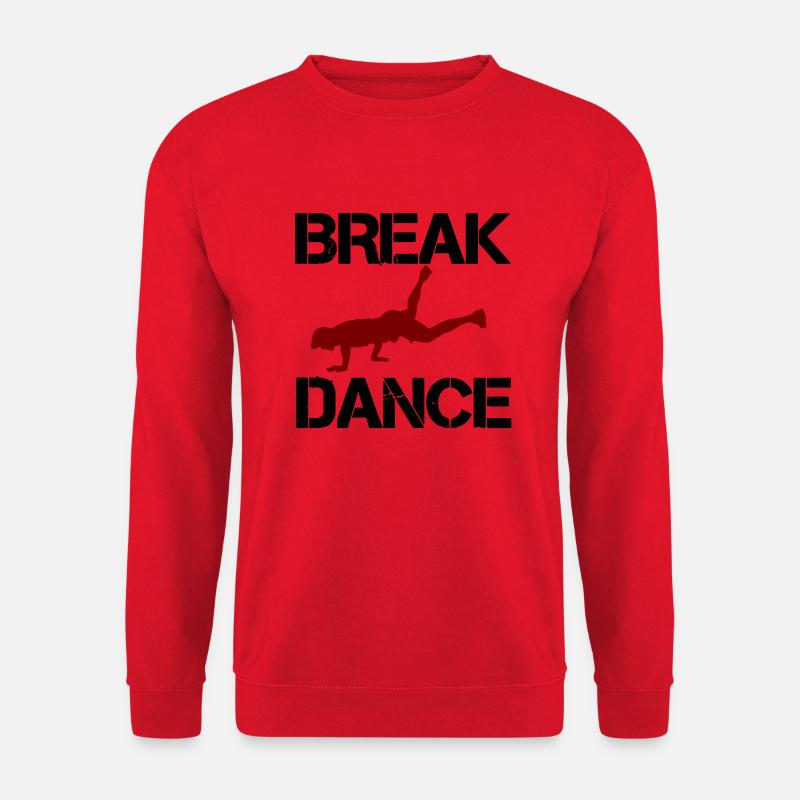 breakdance - Unisex Pullover - Rot