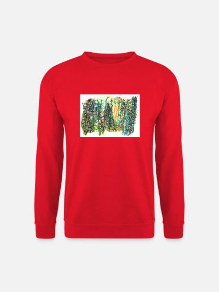 240718 01 - Unisex Pullover - Rot