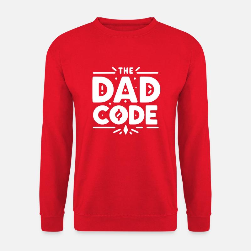 The Dad Code - Unisex Sweatshirt - red