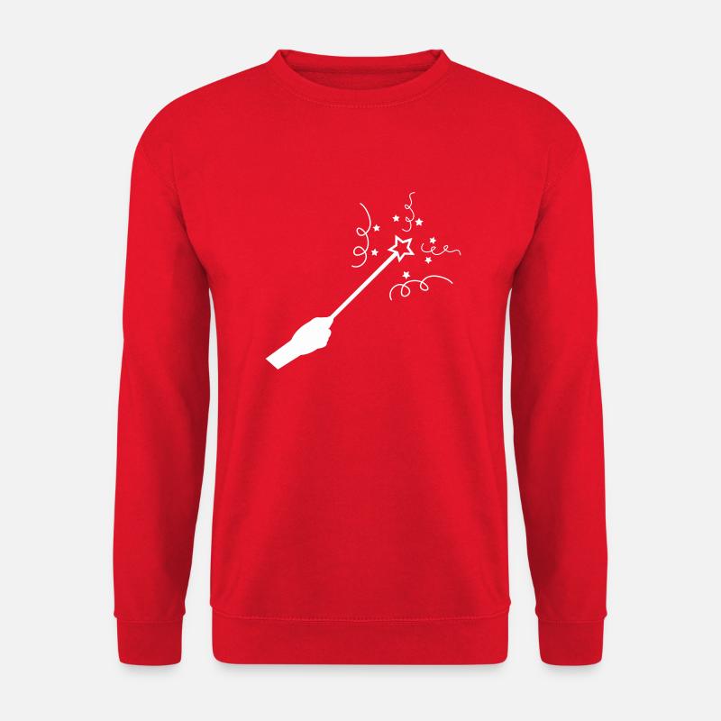 zauberstab - Unisex Pullover - Rot