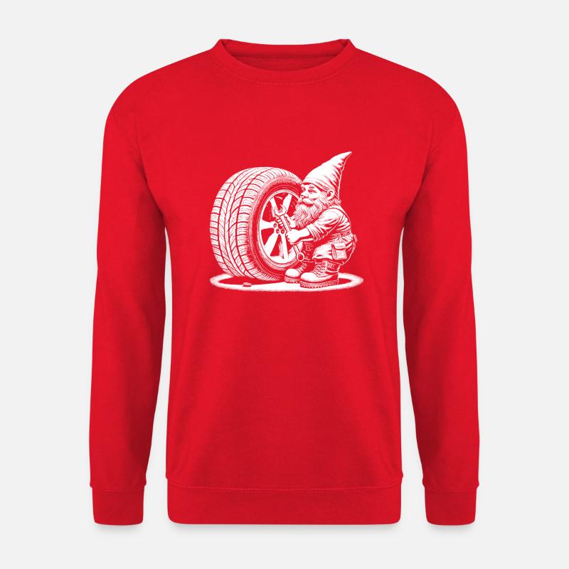 Reifenwerkstatt - Unisex Pullover - Rot