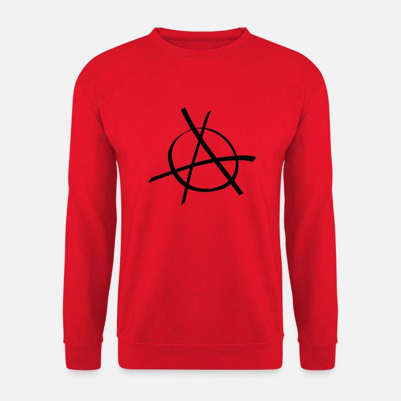 anarchy - Unisex Pullover - Rot