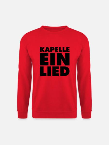 KAPELLE EIN LIED - Unisex Pullover - Rot