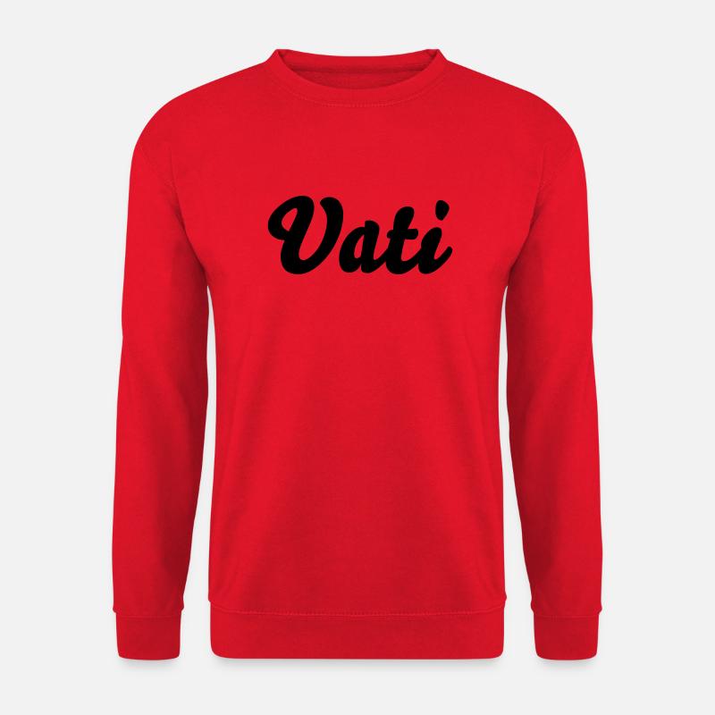 Vati - Unisex Pullover - Rot