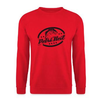 Petri Heil - Unisex Pullover - Rot - Vorne - Alina (178cm) & Michal (187cm)
