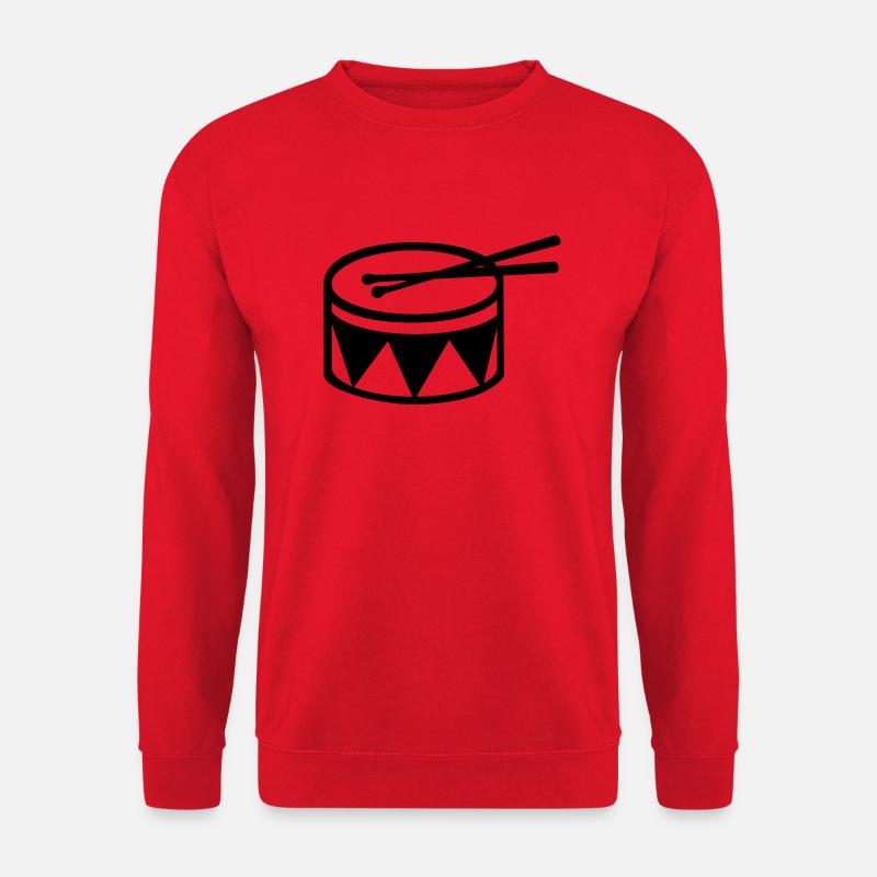 Drum - Unisex Sweatshirt - red