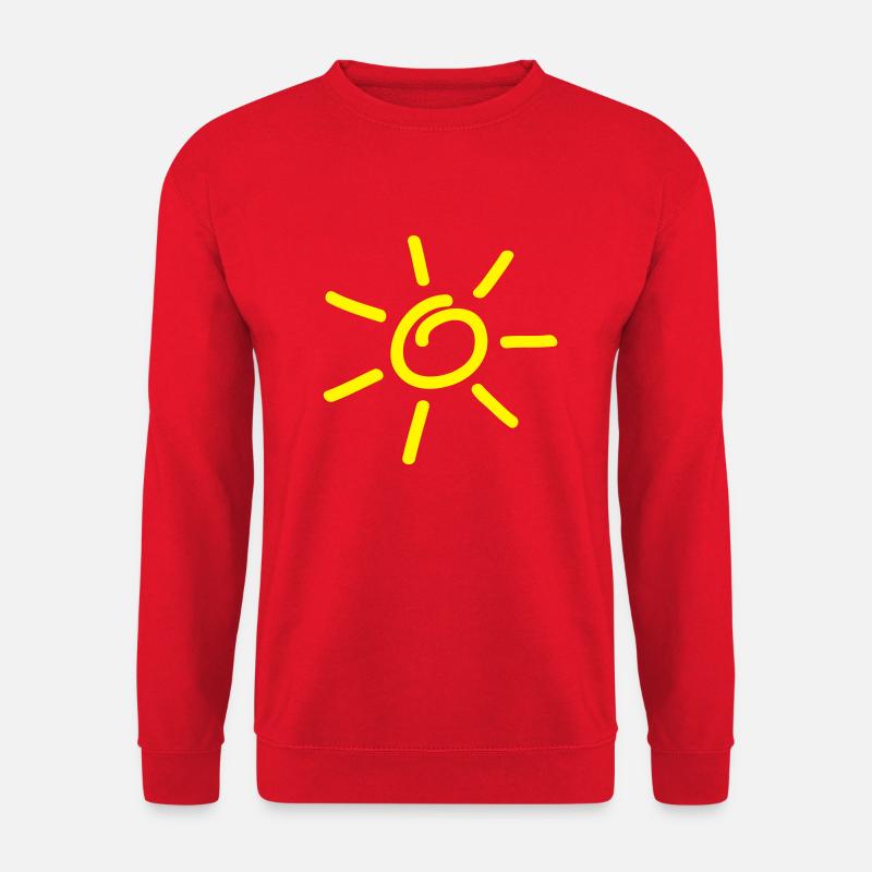 sonne___f1 - Unisex Pullover - Rot
