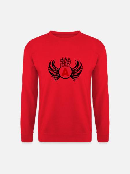 coat of arms A - Unisex Sweatshirt - red