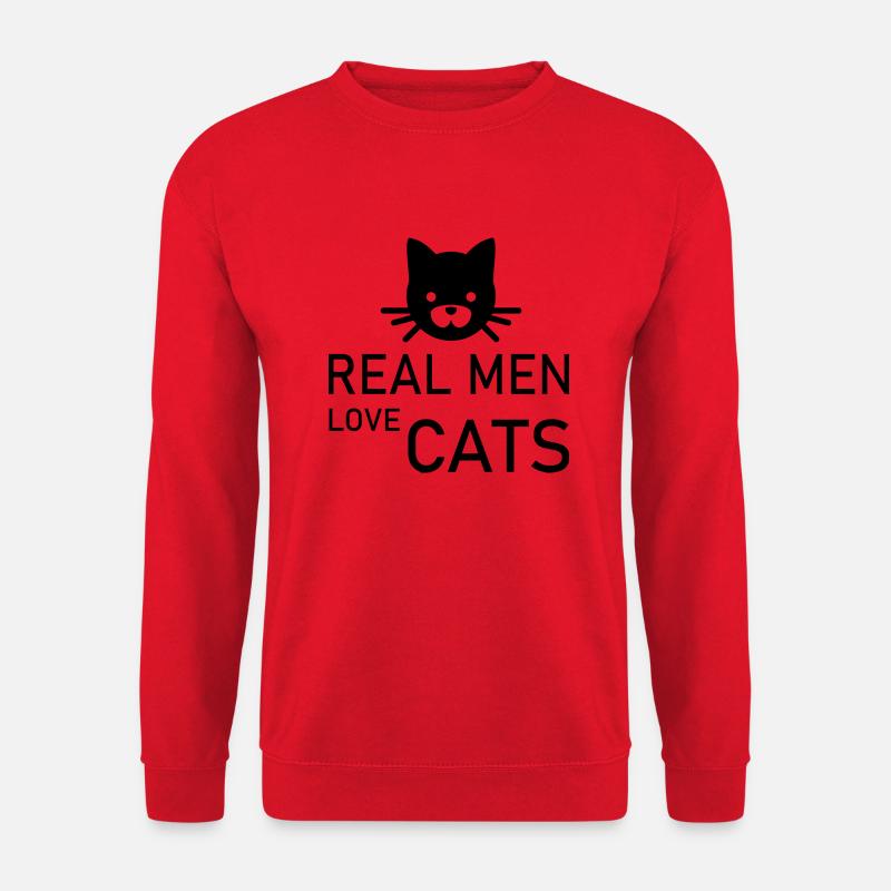 Cat Katze - Unisex Sweatshirt - red
