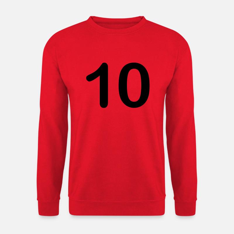 10 - Unisex Sweatshirt - red