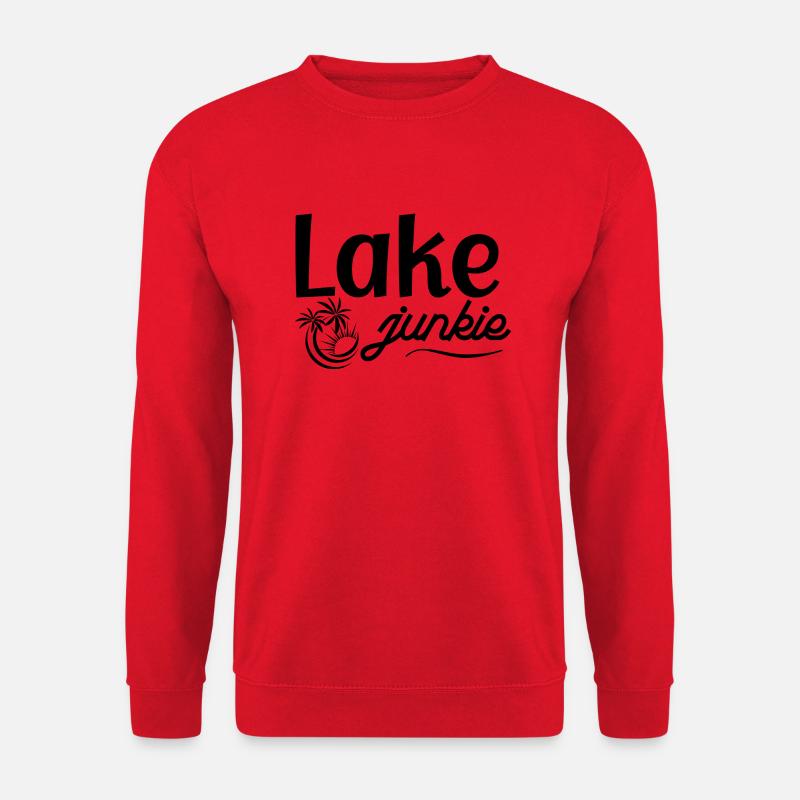 Lake Junkie - Unisex Pullover - Rot