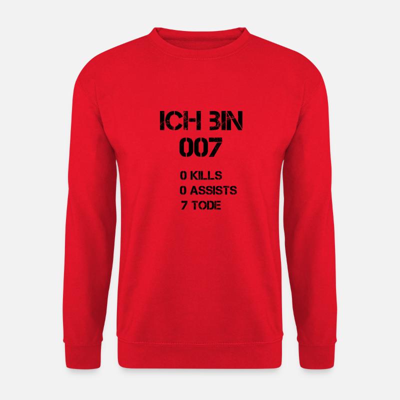 Ich bin Gamer - Unisex Pullover - Rot