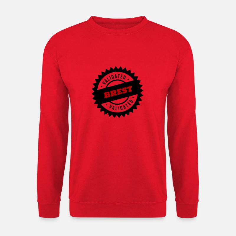 BREST VALIDIEREN - Unisex Pullover - Rot