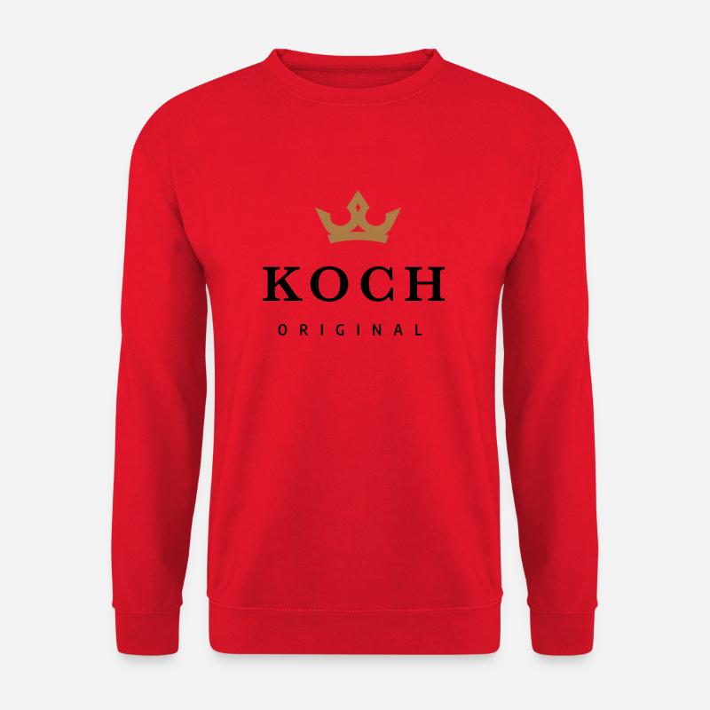 Koch - Unisex Pullover - Rot